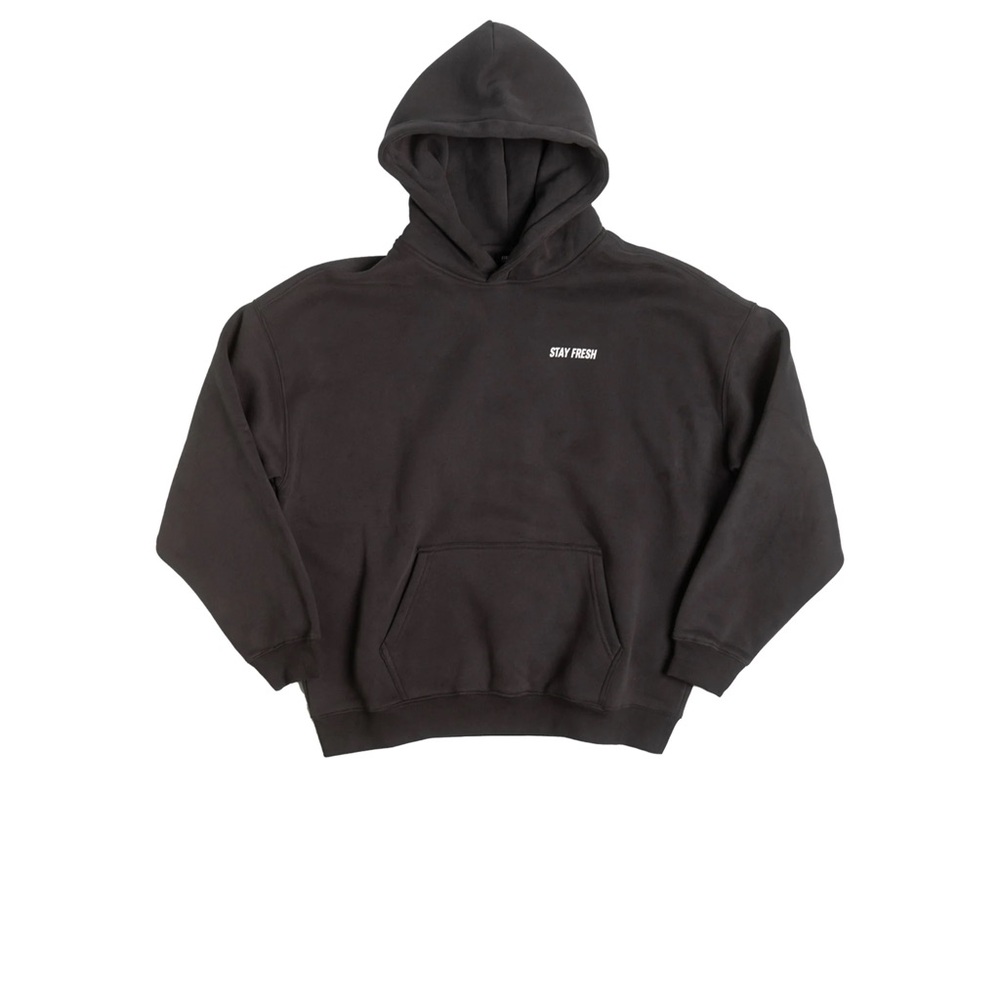 Stay fresh Men's Charcoal Hoodie